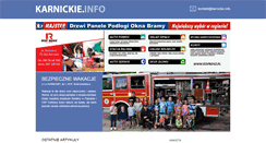 Desktop Screenshot of karnickie.info